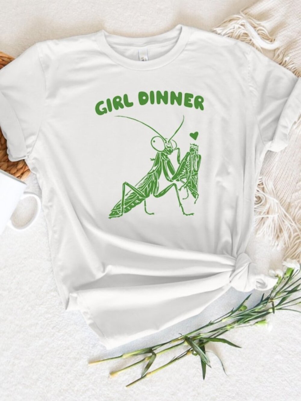 Feminist Humor Unisex Tee, Y2k Bug Shirt